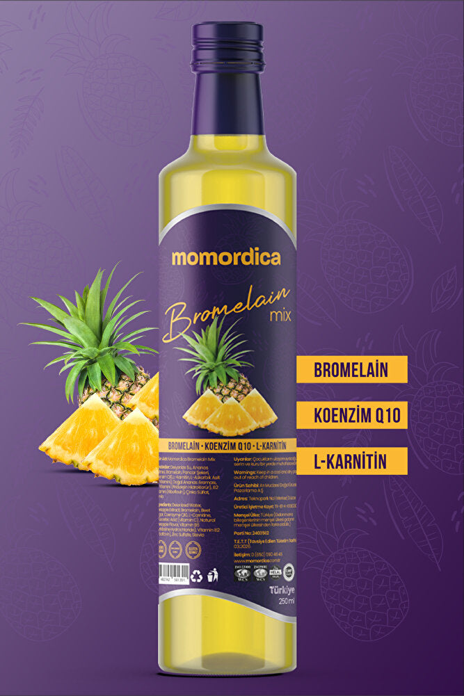 Momordica Bromelain Mix - (KOENZİM Q10 VE L-KARNİTİN ILAVELİ)