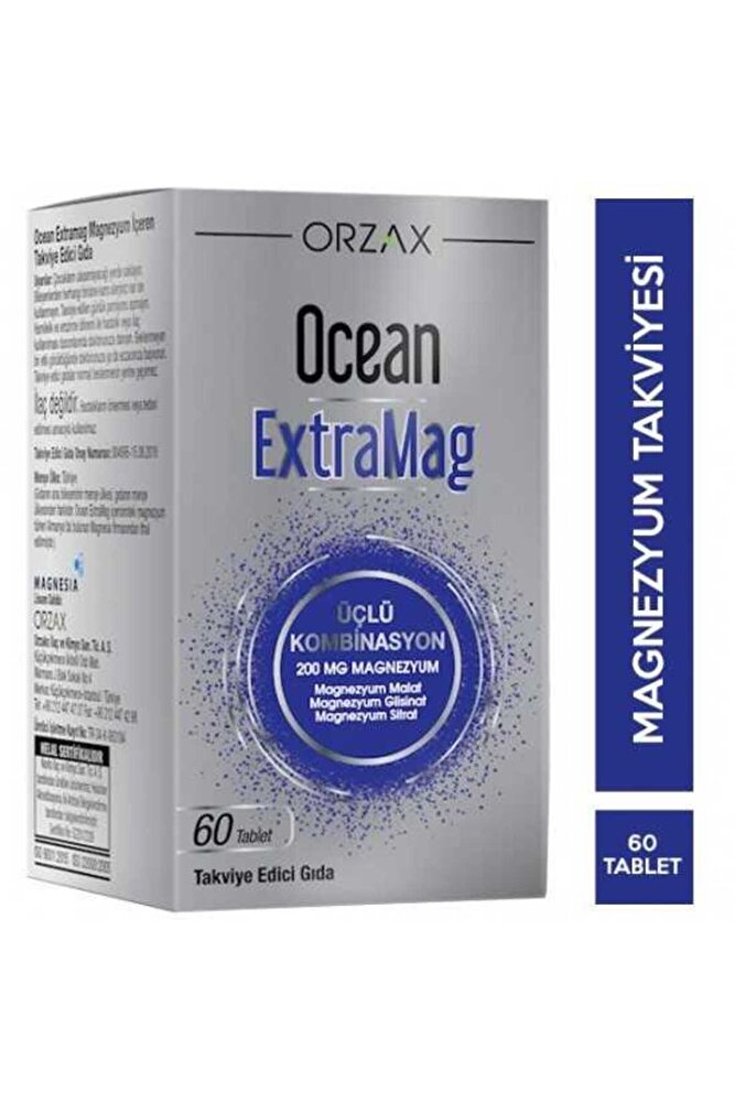 OCEAN EXTRAMAG 60 TABLET MAGNEZYUM