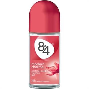 8x4 Modern Charme Roll-On Deodorant 48H 50 ml