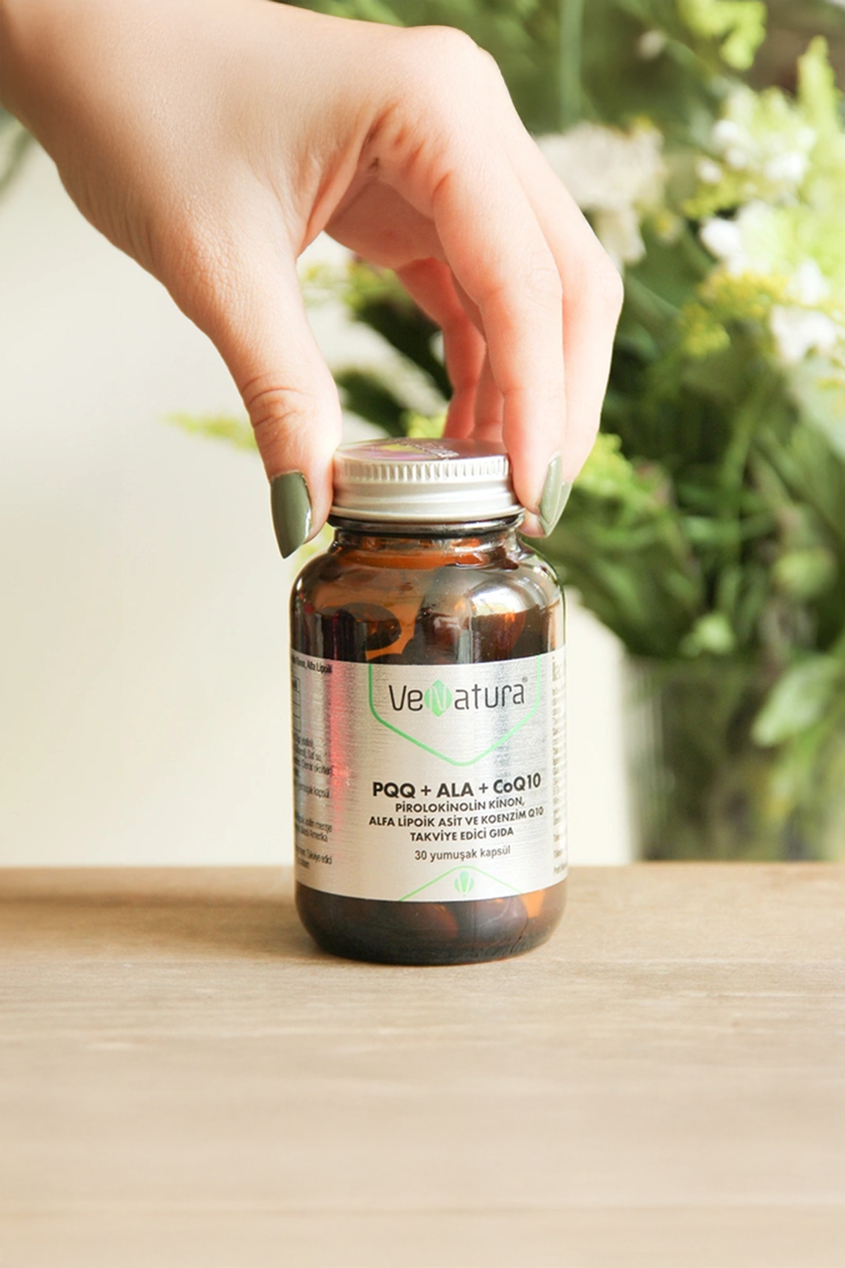 VeNatura PQQ+ALA+KoenzimQ10+Alfa Lipoik Asit 30 Kapsül