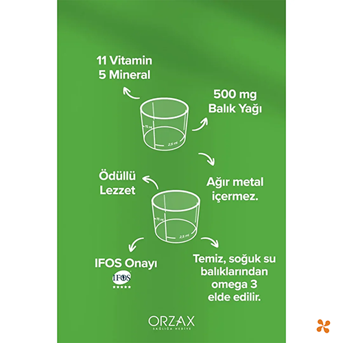 Ocean Multi Ballı Portakal Konsantreli Şurup 150 ml