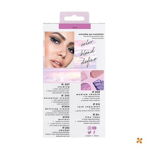 Real Techniques Everyday Eye Essentials Fırça Seti