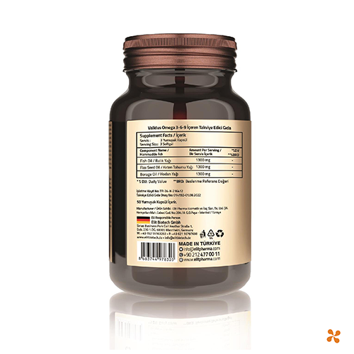 Validus Omega 3-6-9 50 Softgel