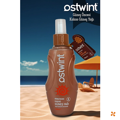 Ostwint Kakao Özlü Bronzlaştırıcı Güneş Yağı 200 ml
