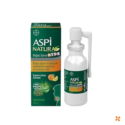 Aspinatura Kids Kayısı ve Limon Bakım Spreyi 20 ml