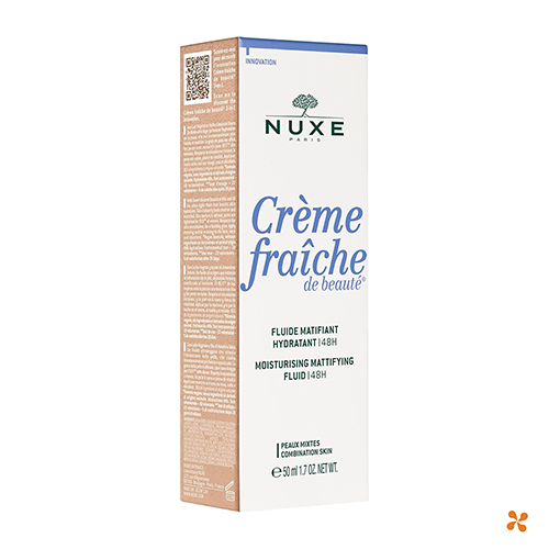 Nuxe Creme Fraiche De Beaute Fluide Matıfıant Hydratation 48 Saat Nemlendirici Matlaştırıcı Bakım Emülsiyonu 50 ml