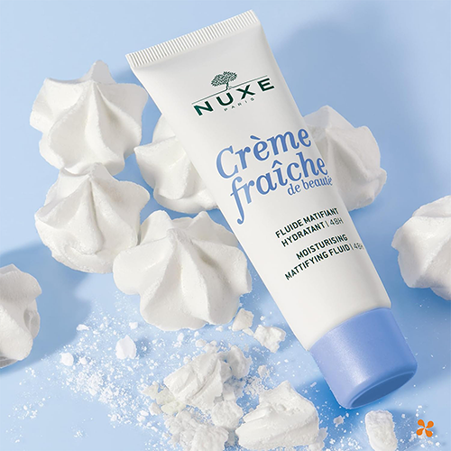 Nuxe Creme Fraiche De Beaute Fluide Matıfıant Hydratation 48 Saat Nemlendirici Matlaştırıcı Bakım Emülsiyonu 50 ml