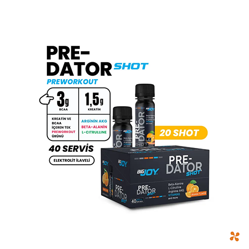 BigJoy Sports Predator Shot 60 ml 20'li 40 servis