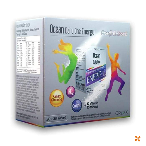 Ocean Daily One Energy 30 Tablet - 1 Alana 1 Bedava