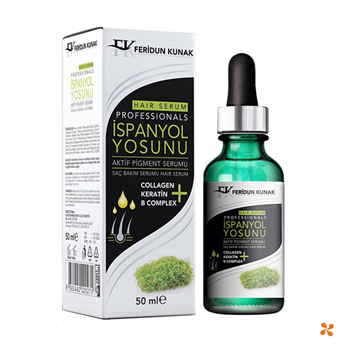 Feridun Kunak İspanyol Yosunu Collagen Keratin B Complex Hair Serum 50 ml