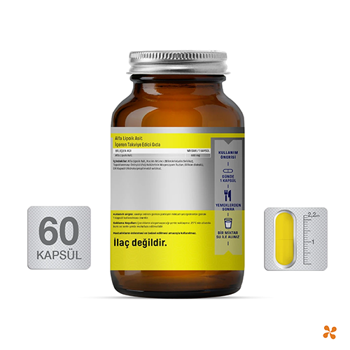Goodday Alfa Lipoik Asit ALA600 60 Kapsül