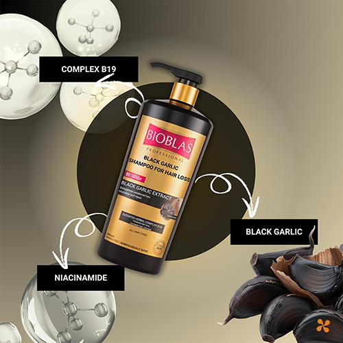 Bioblas Sarımsaklı Siyah Şampuan 1000 ml