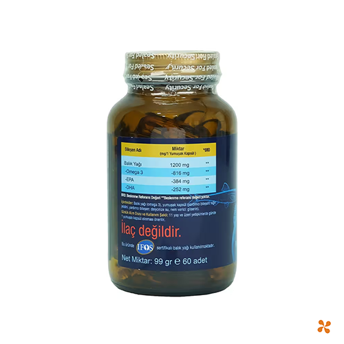 Vitagil Omega 3 1200 Balık Yağı 60 SoftGel