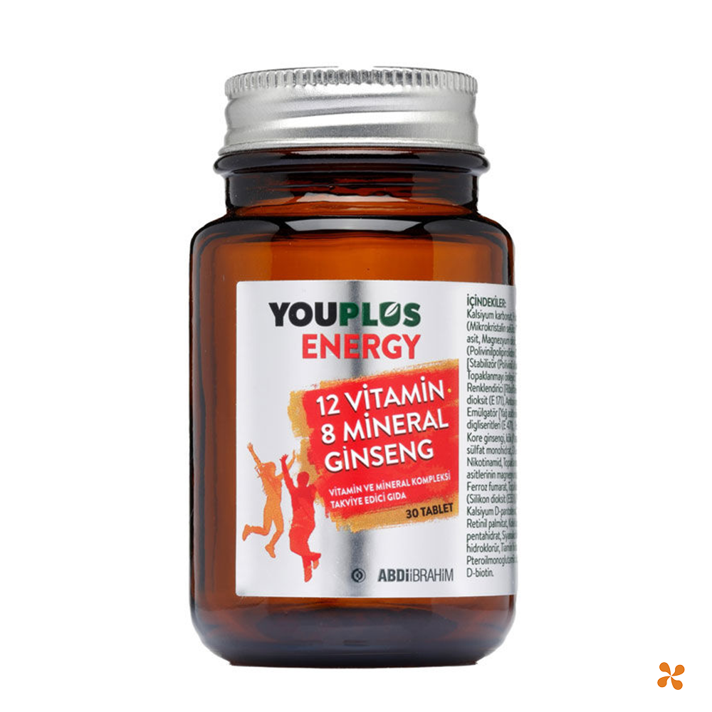 Youplus Energy Vitamin Mineral Kompleksi 30 Tablet