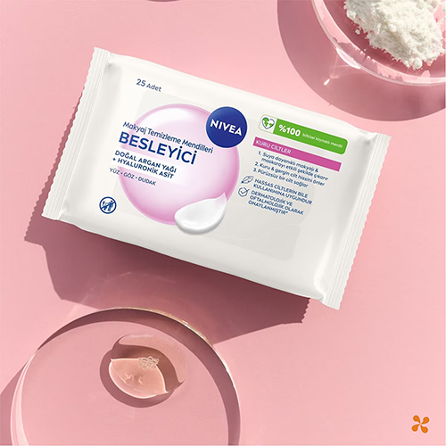 Nivea Makyaj Temizleme Mendili 3in1 Kuru Ciltler 25 Yaprak