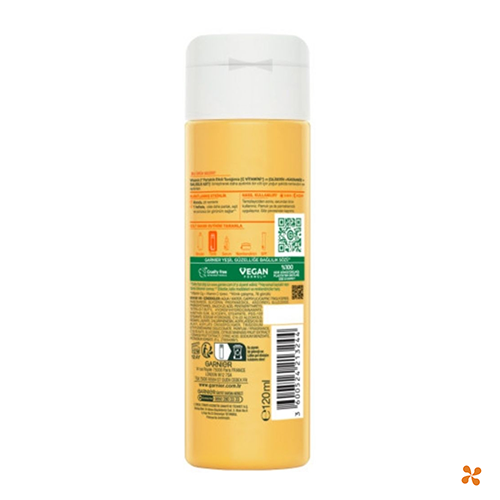 Garnier Vitamin C Parlaklık Etkili Canlandırıcı Tonik Gliserin Niasinamid Salisilik Asit 120 ml