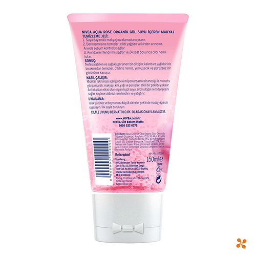 Nivea Micellar Makyaj Temizleme Jeli Güllü 150 ml