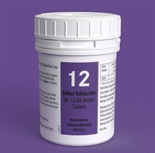 Adler Schüssler No: 12 Tablets