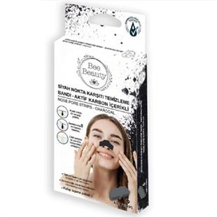 Bee Beauty Aktif Karbon Siyah Nokta Bandı 6'lı