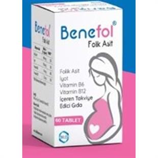 Benefol Folik Asit 60 Tablet