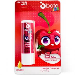 Bote Kids Lip Balm Kiraz Spf 20 Soft Lips