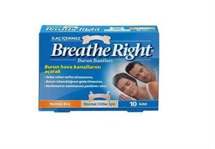 Breathe Right Klasik Normal Boy Burun Bandı 10'lu - Eski Ambalaj