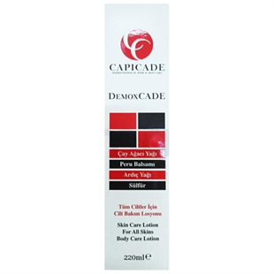 Capicade Demoxcade Vücut Losyonu 220 ml