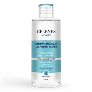 Celenes By Sweden Celenes Thermal Misel Temizleme Suyu 250 ml - Kuru ve Hassas Ciltler