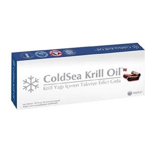 ColdSea Krill Oil Omega-3 60 Kapsül