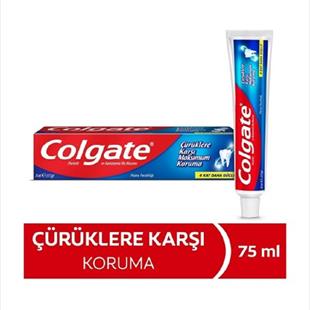 Colgate Çürüklere Karşı Maksimum Koruma Diş Macunu 75 ml