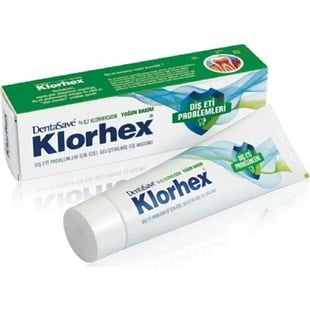 Dentasave Klorhex %0,2 Yoğun Bakım ve Diş Eti Problemleri İçin Diş Macunu 75 ml