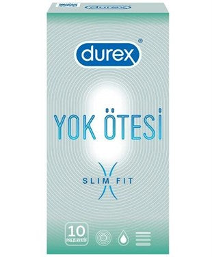 Durex Yok Ötesi Slim Fit Prezervatif 10'lu
