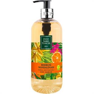 Eyüp Sabri Tuncer Doğal Zeytinyağlı Sıvı Sabun Bodrum Mandalinası 500 ml