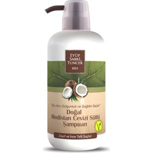 Eyüp Sabri Tuncer Doğal Hindistan Cevizi Sütlü Şampuan 600 ml