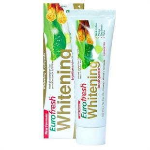 Farmasi Eurofresh Whitening Aloe Veralı Misvaklı Beyazlatıcı Diş Macunu 112 gr