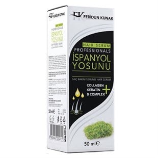 Feridun Kunak İspanyol Yosunu Collagen Keratin B Complex Hair Serum 50 ml