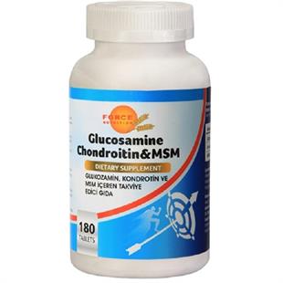 Force Nutrition Glucosamine Chondroitin & MSM 180 Tablet