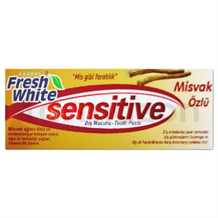 Fresh White Sensitive Misvak Özlü 90 gr