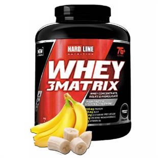 Hardline Nutrition Whey 3 Matrix Muzlu 2300 gr