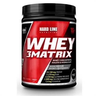 Hardline Nutrition Whey 3 Matrix Çikolata 454 gr