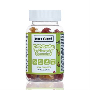 Herbaland Gummy Multivitamin 60 Çiğneme Tableti