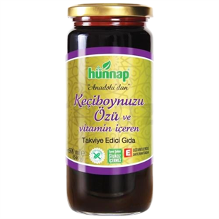 Hünnap Keçiboynuzu Özü ve Vitamin İçeren Takviye Edici Gıda 640 gr