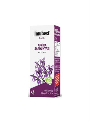 İmubest Pelargonium Sidoides - Afrika Sardunyası Damla 50 ml Alkolsüz