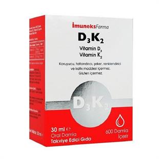 Imuneks Farma D3K2 Damla 30 ml