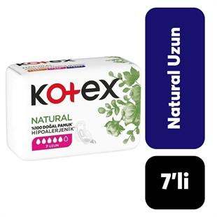 Kotex Natural Uzun 7'li