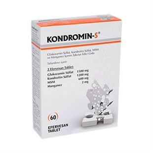 Kondromin - S 60 Efervesan Tablet