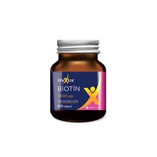 Lifextra Biotin 5000 mg 60 Tablet