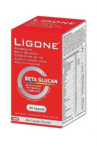 Ligone Beta Glucan Probiotic Multivitamin 30 Kapsül - Eski Ambalaj
