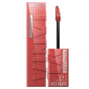 Maybelline Superstay Ruj Vinyl İnk Kalıcı Likit Parlak - 15 Peachy