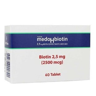 Medohbiotin 2,5 mg 60 Tablet